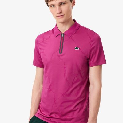 ストレッチウルトラドライワニジャカードポロシャツ | LACOSTE