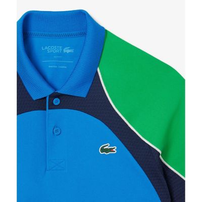 配色パネルテニスポロシャツ | LACOSTE/ラコステ | 三越伊勢丹