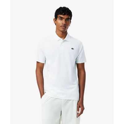 新品未使用　タグ付　Lacoste ホワイト 長袖ポロシャツ S 白　ポロ　ラコ LACOSTE（ラコステ） 長袖ポロシャツ ホワイト - ZABOU