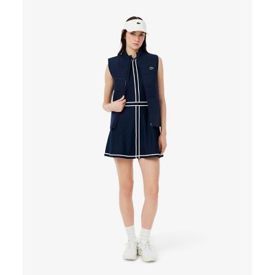 ＜LACOSTE＞ウルトラドライ鹿の子地ポロドレス