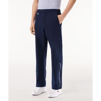 LACOSTE/ラコステ 耐水 撥水 止水ジップ ストレッチゴルフオーバーパンツ