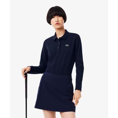 ヒートレギュレーション＆UVカット鹿の子ゴルフポロシャツ | LACOSTE