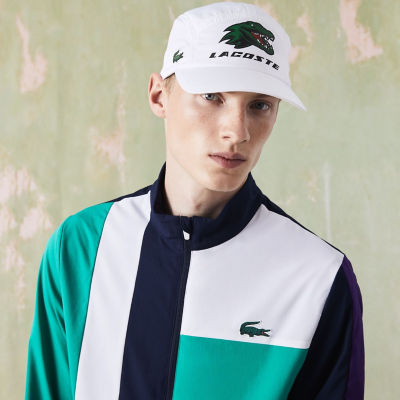 ＜LACOSTE＞「メドベージェフ」シーズナルグラフィックプリントキャップ