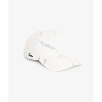 リフレクティブワニ柄テニスキャップ | LACOSTE/ラコステ | 三越伊勢丹