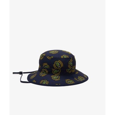 ＜LACOSTE＞オールオーバープリントゴルフハット