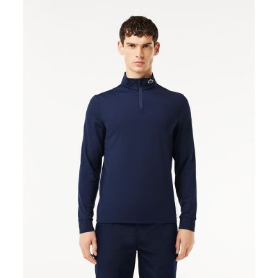 LACOSTE/ラコステ ハイネックハーフジップウルトラドライジャージ