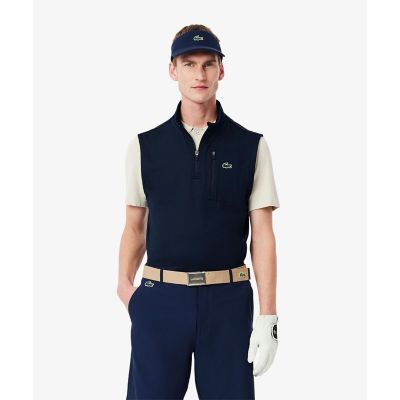 ＜LACOSTE＞ウルトラドライハーフジップゴルフベスト