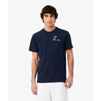 ＜LACOSTE＞ウルトラドライバックプリントテニスＴシャツ