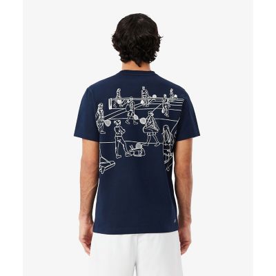 ウルトラドライバックプリントテニスTシャツ | LACOSTE/ラコステ