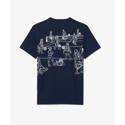 ウルトラドライバックプリントテニスTシャツ | LACOSTE/ラコステ