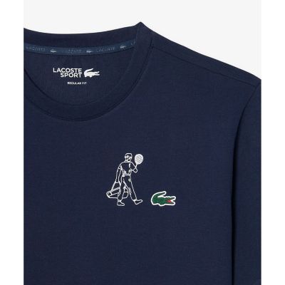ウルトラドライバックプリントテニスTシャツ | LACOSTE/ラコステ