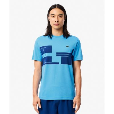 ＵＰＦ５０＋　ＵＶカット　『ノバク・ジョコビッチ』コートプリント　ウルトラドライ　半袖Ｔシャツ