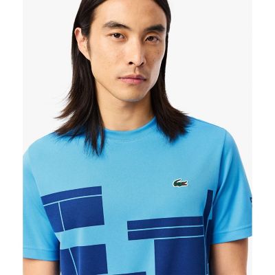 ＵＰＦ５０＋　ＵＶカット　『ノバク・ジョコビッチ』コートプリント　ウルトラドライ　半袖Ｔシャツ