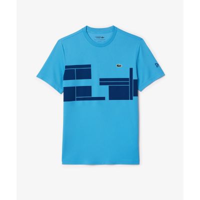 ＵＰＦ５０＋　ＵＶカット　『ノバク・ジョコビッチ』コートプリント　ウルトラドライ　半袖Ｔシャツ