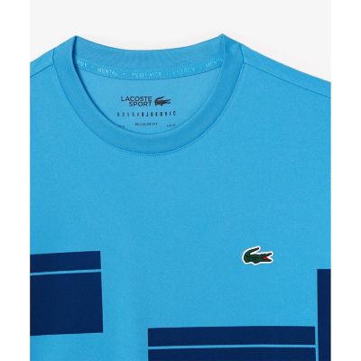 ＵＰＦ５０＋　ＵＶカット　『ノバク・ジョコビッチ』コートプリント　ウルトラドライ　半袖Ｔシャツ