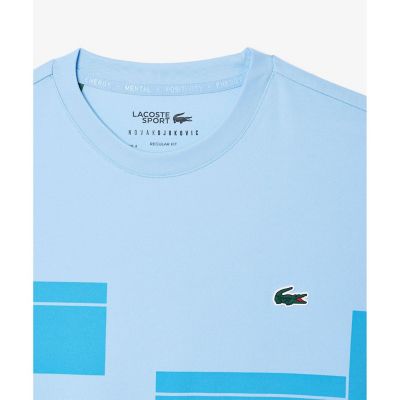 ＵＰＦ５０＋　ＵＶカット　『ノバク・ジョコビッチ』コートプリント　ウルトラドライ　半袖Ｔシャツ