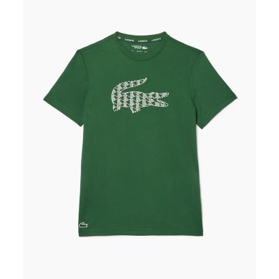 ＵＰＦ３０　ＵＶカット　モノグラムワニロゴ　ウルトラドライ鹿の子半袖Ｔシャツ