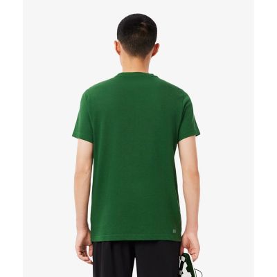 グラフィカルブランドネームロゴウルトラドライTシャツ | LACOSTE