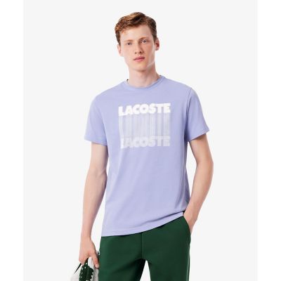 グラフィカルブランドネームロゴウルトラドライTシャツ | LACOSTE