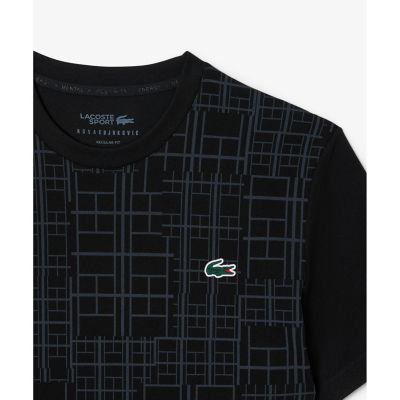 Lacoste  ノバク・ジョコビッチモデルTシャツ 2枚 ノバク・ジョコビッチ』ラケットプリントウルトラドライTシャツ