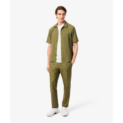 ラコステゴルフウルトラドライバックプリントTシャツ | LACOSTE