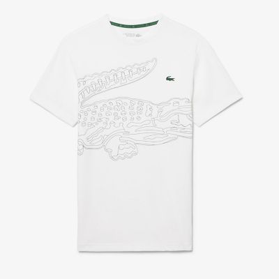 オーバーサイズワニグラフィックウルトラドライTシャツ | LACOSTE