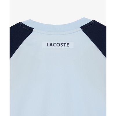 配色パネルテニスＴシャツ