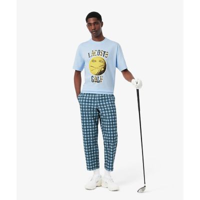 スマイリーボールプリントゴルフＴシャツ