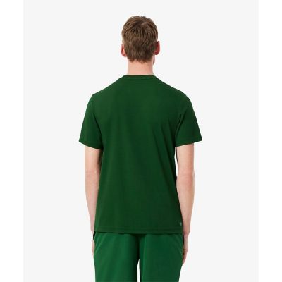 ＵＰＦ５０　ＵＶカット『ジョコビッチ』コートラインウルトラドライ鹿の子地Ｔシャツ