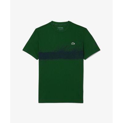 ＵＰＦ５０　ＵＶカット『ジョコビッチ』コートラインウルトラドライ鹿の子地Ｔシャツ
