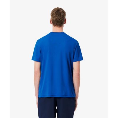 ＵＰＦ５０　ＵＶカット『ジョコビッチ』コートラインウルトラドライ鹿の子地Ｔシャツ