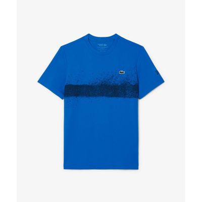 ＵＰＦ５０　ＵＶカット『ジョコビッチ』コートラインウルトラドライ鹿の子地Ｔシャツ