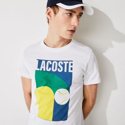 ＜LACOSTE＞コアパフォーマンスグラフィックプリントＴシャツ