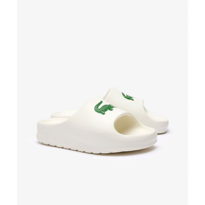 ＜三越伊勢丹/公式＞ LACOSTE/ラコステ ウィメンズ SERVE SLIDE 2．0 223 1 CFA ホワイト*グリーン ゴルフ用品【三越伊勢丹/公式】