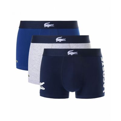 LACOSTE/ラコステ 3パックストレッチコットントランクボクサーショーツ / ボクサーパンツ