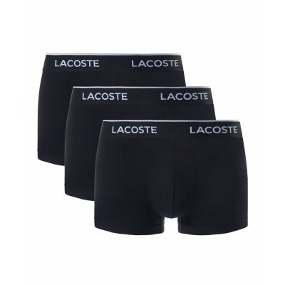LACOSTE/ラコステ 3パックストレッチコットントランクボクサーショーツ / ボクサーパンツ