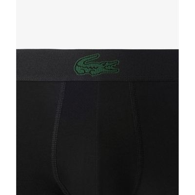 ワニロゴジャカード3パックストレッチコットントランクショーツ