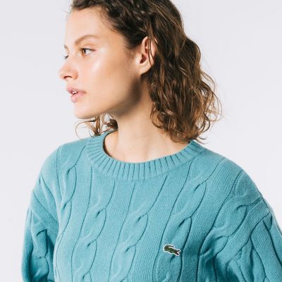 ビッグケーブルニットセーター | LACOSTE/ラコステ | 三越伊勢丹