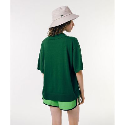 オーバーサイズ スキッパーニットポロシャツ | LACOSTE/ラコステ