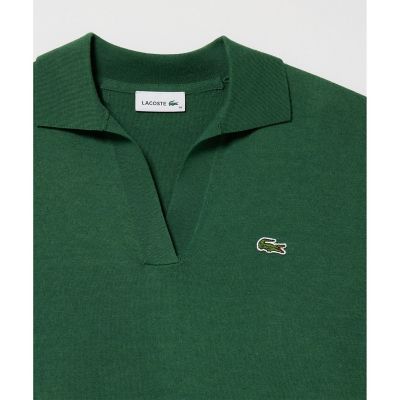 オーバーサイズ スキッパーニットポロシャツ | LACOSTE/ラコステ | 三越伊勢丹オンラインストア・通販【公式】