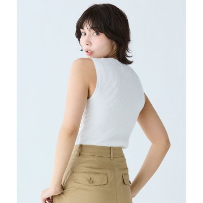 UVカット クールマックスリブニットタンクトップ | LACOSTE/ラコステ