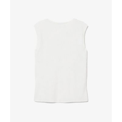 タンクトップ ノースリーブ UVカット クールマックスリブニットタンクトップ レディース LACOSTE タンクトップ ノースリーブ UVカット クールマックス
