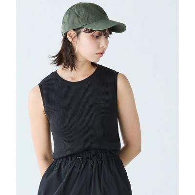 UVカット クールマックスリブニットタンクトップ | LACOSTE