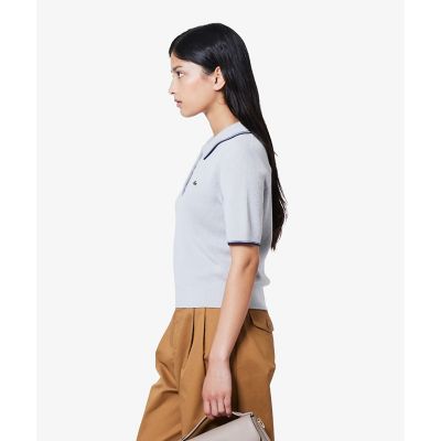 配色ライン コンパクトニットポロシャツ | LACOSTE/ラコステ | 三越