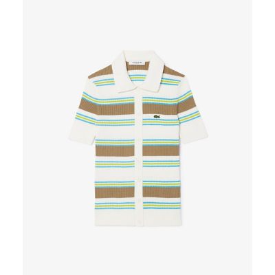入荷通知 アプリ おすすめ リブニットボーダーシャツ | LACOSTE/ラコステ | 三越伊勢丹 トップス
