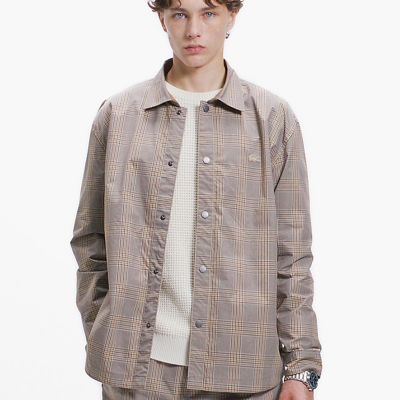 グレンチェック リバーシブルシャツブルゾン | LACOSTE/ラコステ