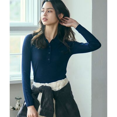 ラコステ（LACOSTE）/3Dニッティングメリノウールポロセーター 3Dニッティングメリノウールポロセーター | LACOSTE/ラコステ | 三越