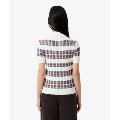 ラコステ（LACOSTE）/マルチカラーリブニットシャツ マルチカラーリブニットシャツ | LACOSTE/ラコステ | 三越伊勢丹