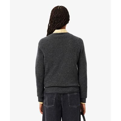 3Dニッティングシームレス ウールニットセーター | LACOSTE/ラコステ