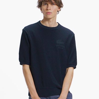 インディゴパイル 半袖スウェットシャツ | LACOSTE/ラコステ | 三越